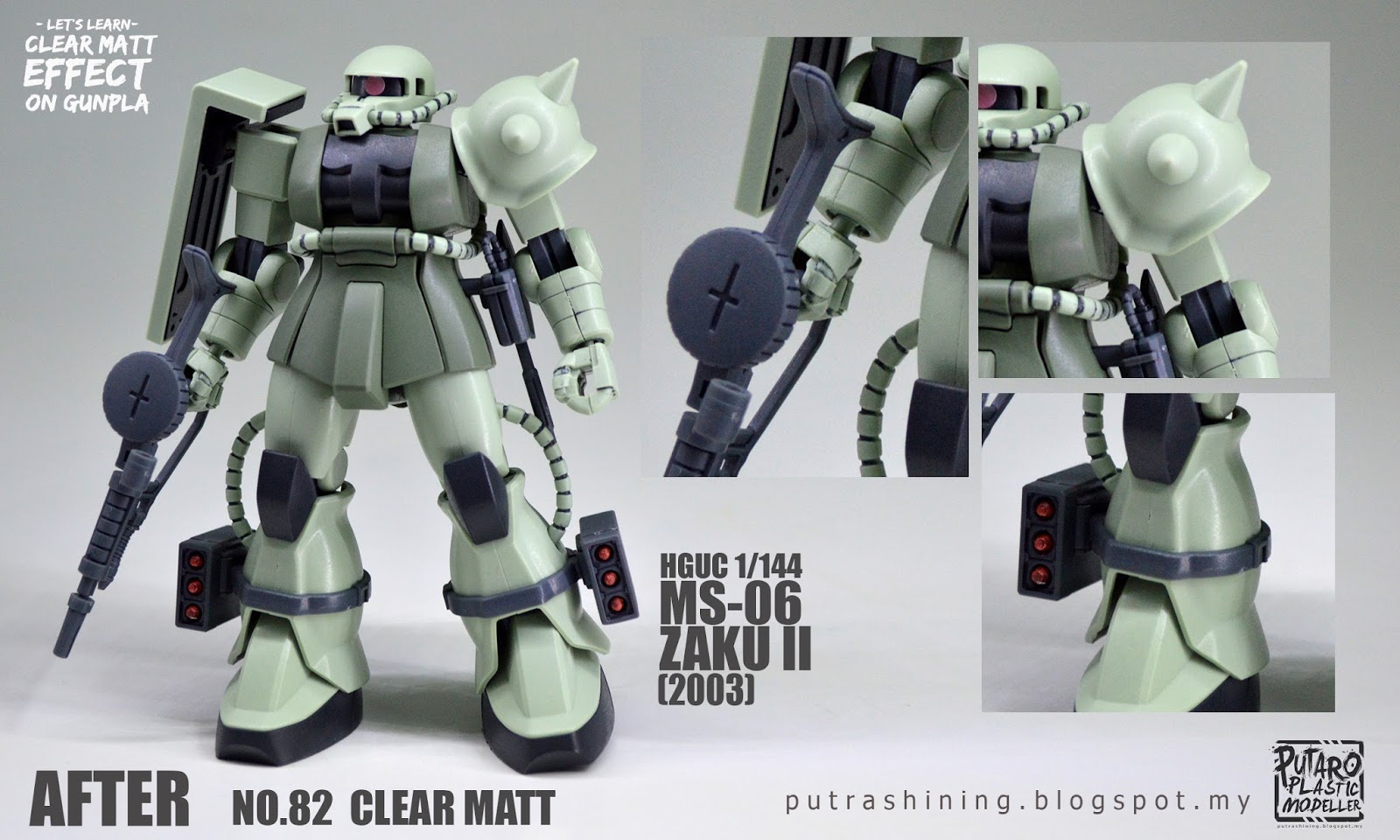 Gloss top shop coat gunpla